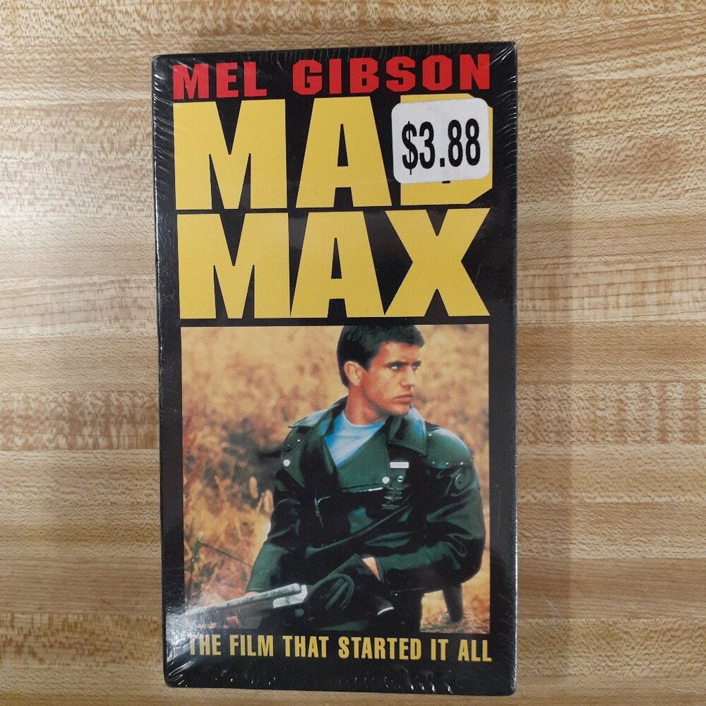 Mad Max 1979 Factory Sealed VHS 1993 Goodtimes Orion George Miller SciFi Cult VG